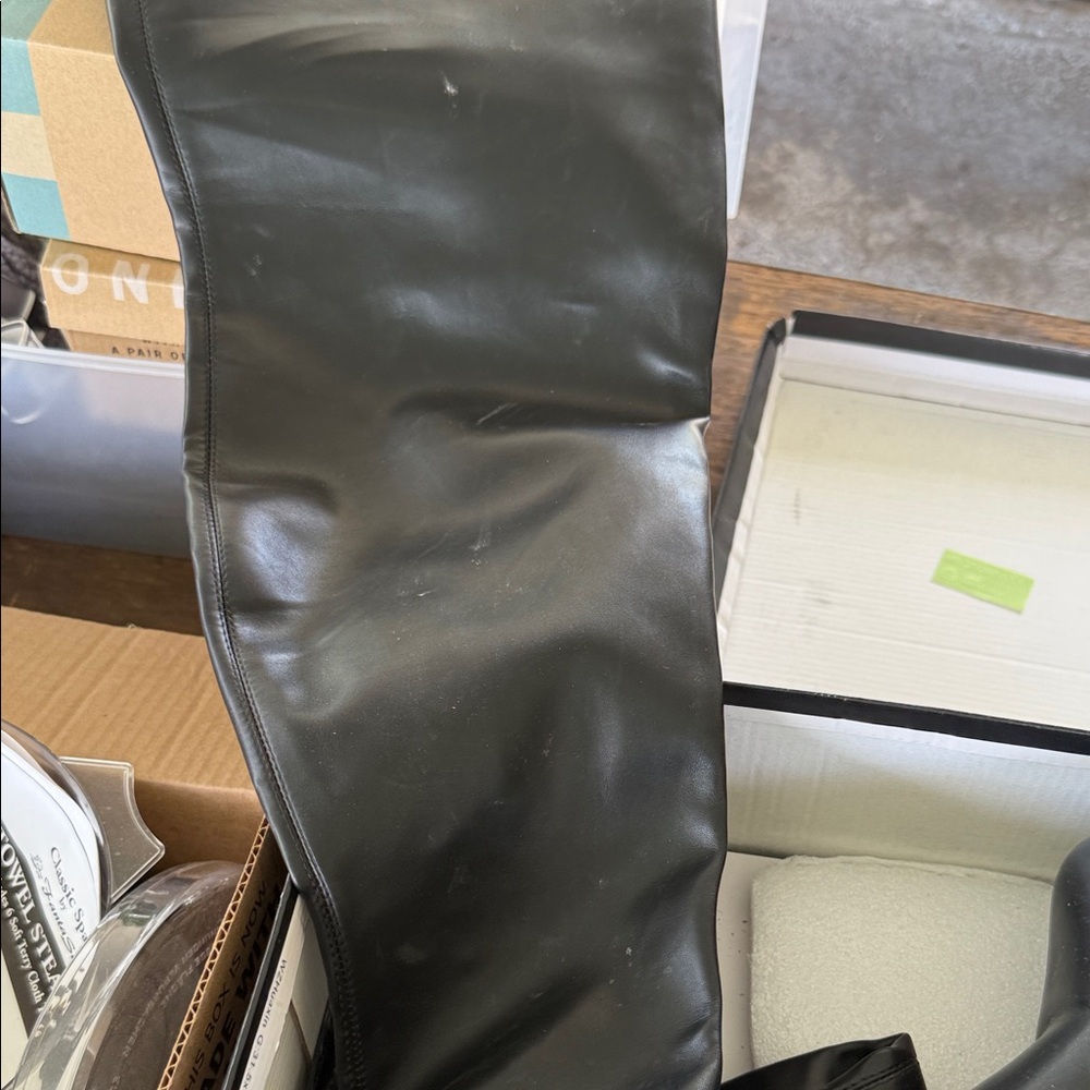 Black Over the Knee Boots